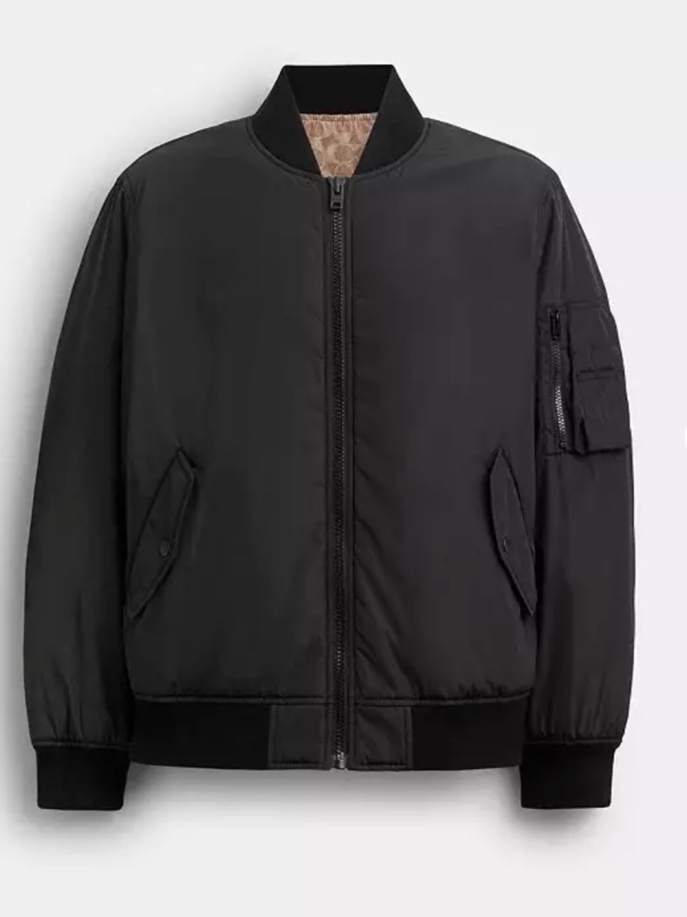 Coach Men’s Reversible Bomber Jacket in Size Small